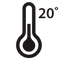 Room temperature or refrigerate after opening.